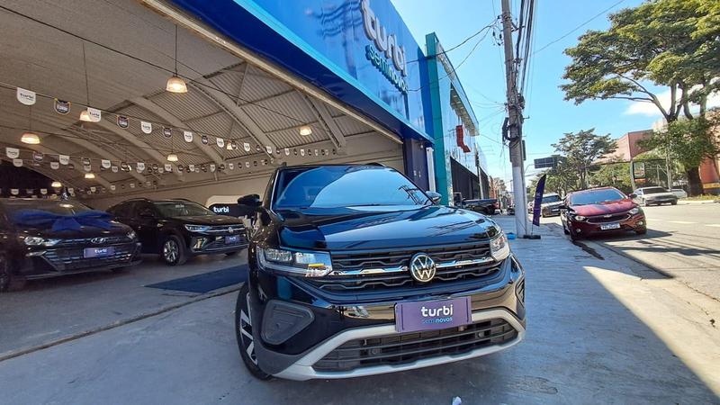 T-Cross Comfortline Preto[2025] - 35.500 KM
