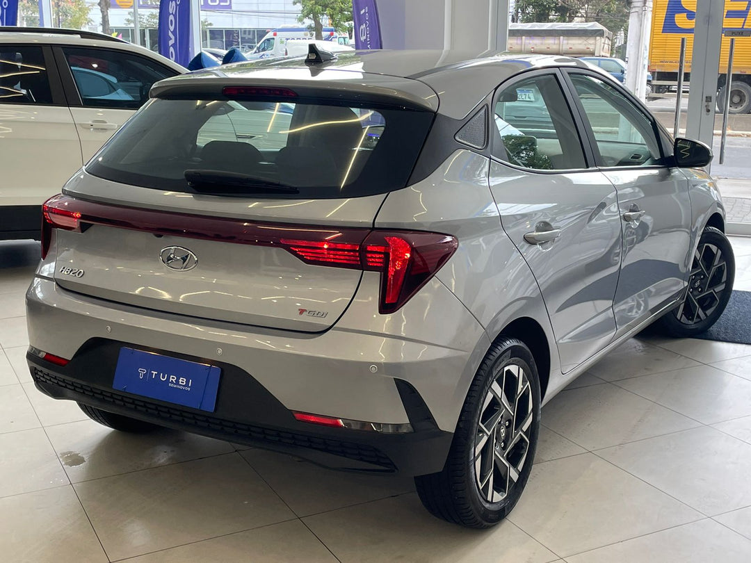 HB20 cinza 1.0 TGDI Comfort [2024] - 35.500 KM