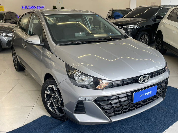 HB20 cinza 1.0 TGDI Comfort [2024] - 35.500 KM