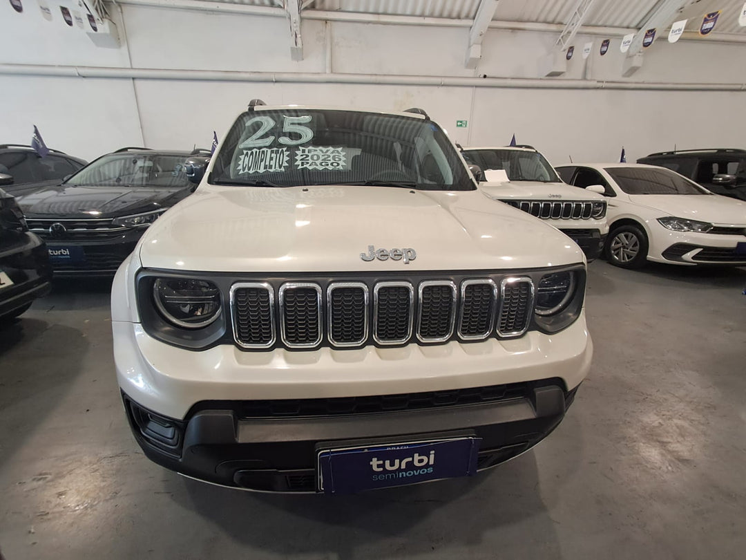 JEEP RENEGADE LONGITUDE T270 Branco [2025] - 31.900 KM